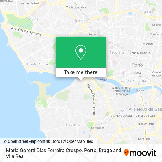 Maria Goretti Dias Ferreira Crespo map