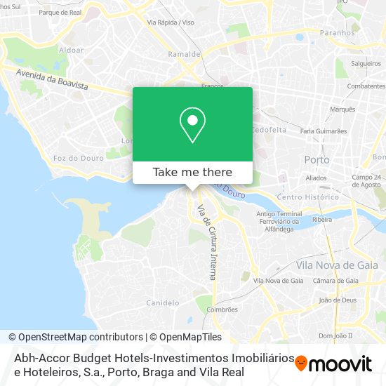 Abh-Accor Budget Hotels-Investimentos Imobiliários e Hoteleiros, S.a. map