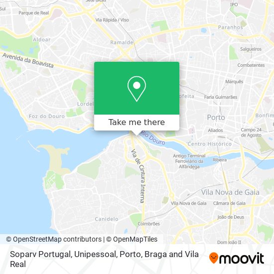 Soparv Portugal, Unipessoal map