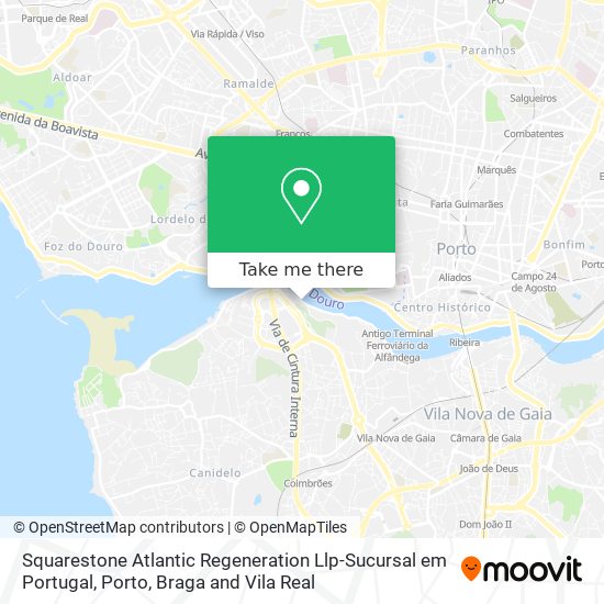 Squarestone Atlantic Regeneration Llp-Sucursal em Portugal mapa