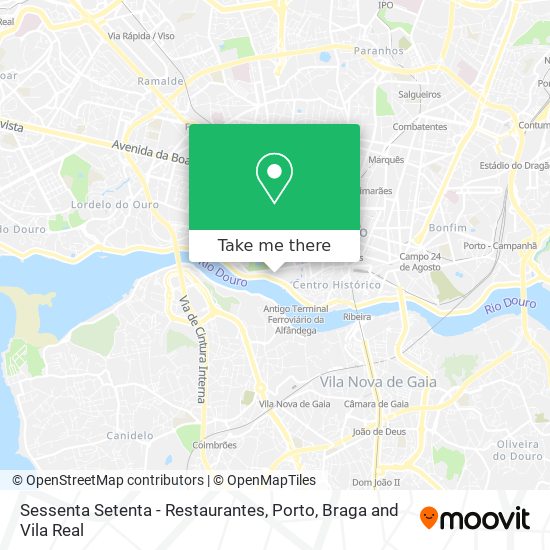 Sessenta Setenta - Restaurantes map