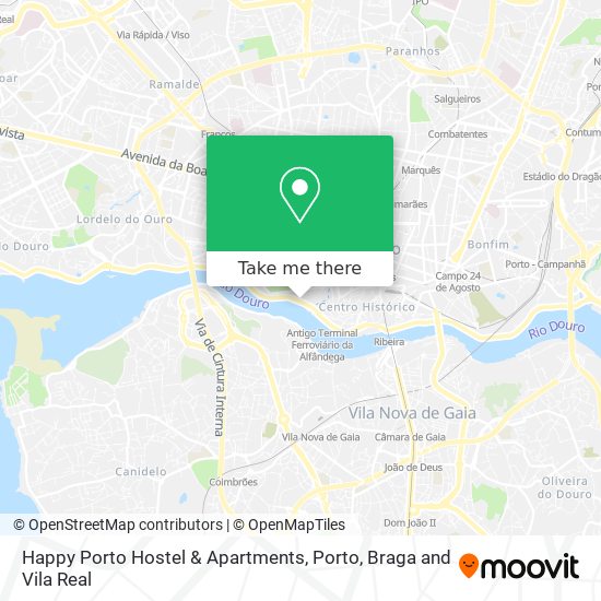 Happy Porto Hostel & Apartments map