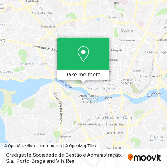 Credigeste-Sociedade de Gestão e Administração, S.a. mapa