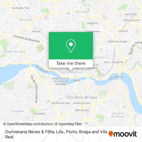 Ourivesaria Neves & Filha, Lda. map