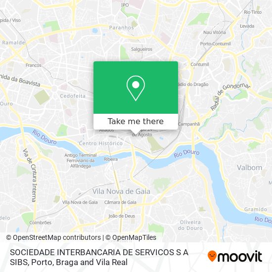 SOCIEDADE INTERBANCARIA DE SERVICOS S A SIBS mapa