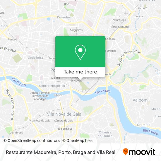 Restaurante Madureira map