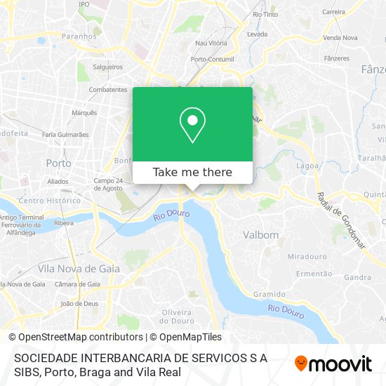 SOCIEDADE INTERBANCARIA DE SERVICOS S A SIBS mapa