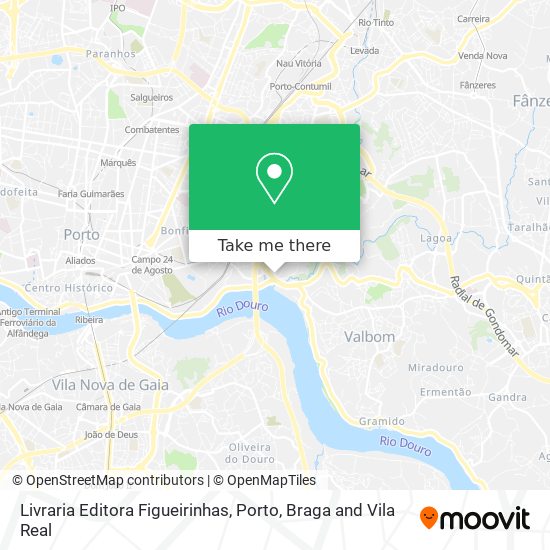 Livraria Editora Figueirinhas map