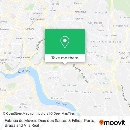 Fábrica de Móveis Dias dos Santos & Filhos map
