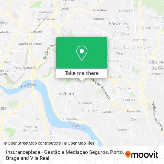 Insuranceplace - Gestão e Mediaçao Seguros map