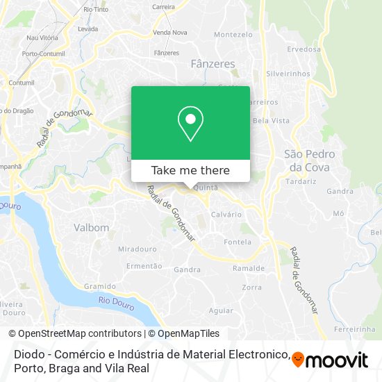 Diodo - Comércio e Indústria de Material Electronico mapa