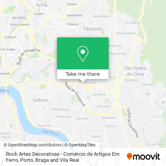 Rock Artes Decorativas - Comércio de Artigos Em Ferro map