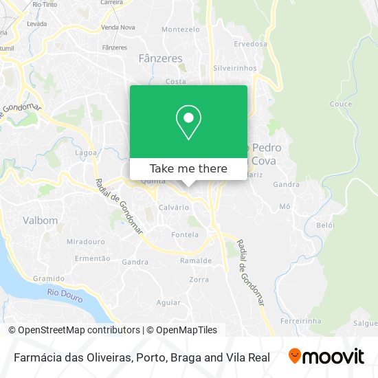 Farmácia das Oliveiras map