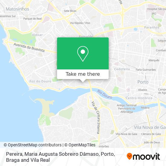 Pereira, Maria Augusta Sobreiro Dâmaso mapa