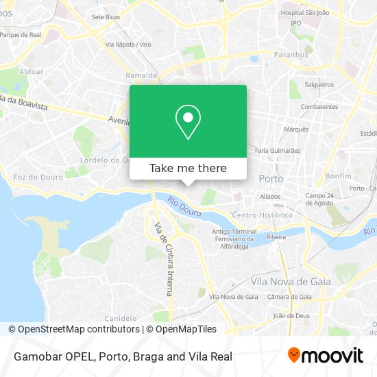 Gamobar OPEL map