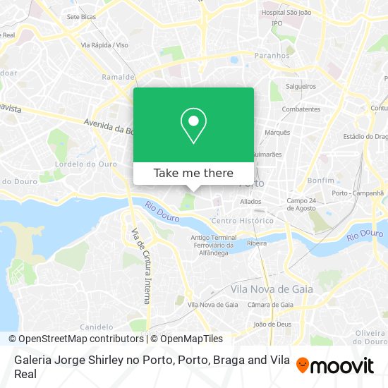 Galeria Jorge Shirley no Porto map