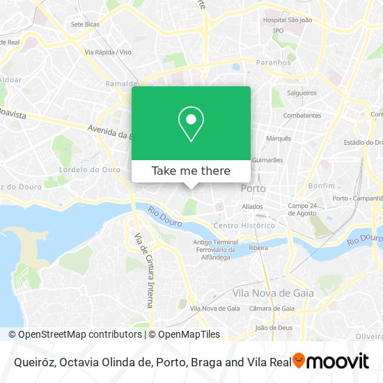 Queiróz, Octavia Olinda de map