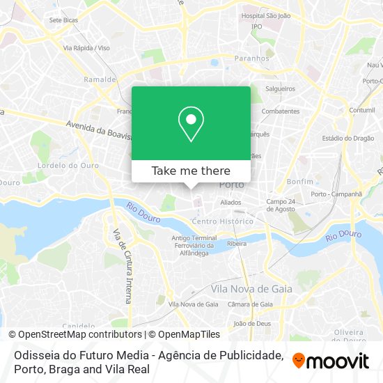 Odisseia do Futuro Media - Agência de Publicidade map