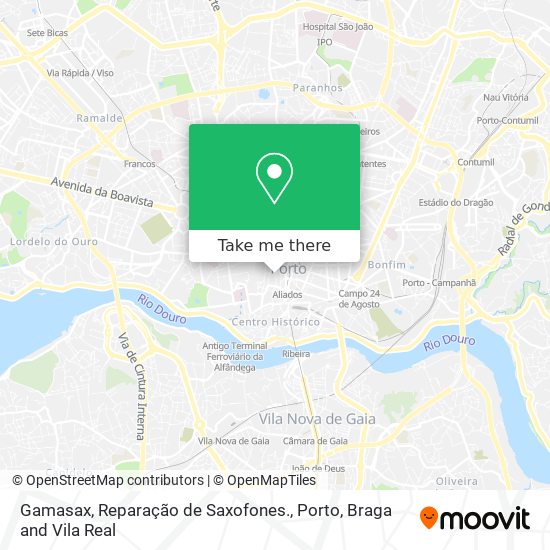 Gamasax, Reparação de Saxofones. map