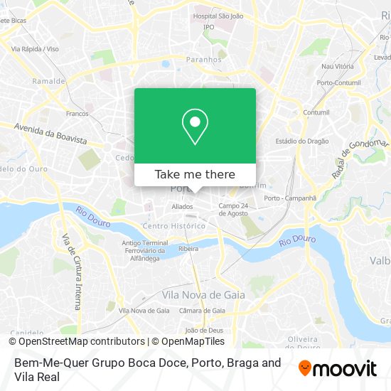 Bem-Me-Quer Grupo Boca Doce map