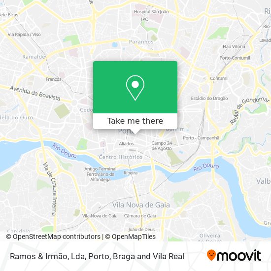 Ramos & Irmão, Lda map