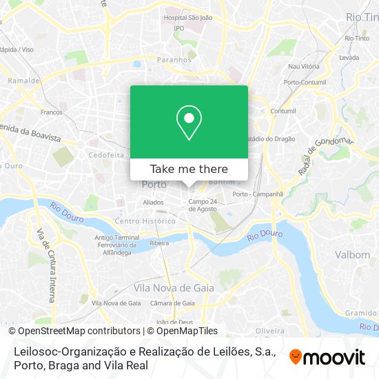 Leilosoc-Organização e Realização de Leilões, S.a. map
