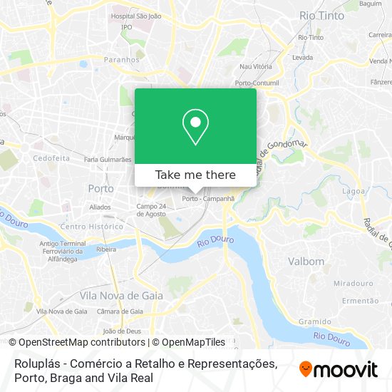 Roluplás - Comércio a Retalho e Representações map