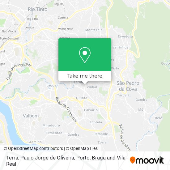 Terra, Paulo Jorge de Oliveira mapa