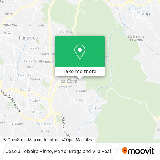 José J Teixeira Pinho mapa