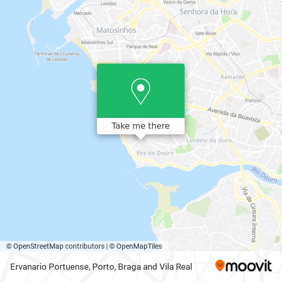Ervanario Portuense mapa