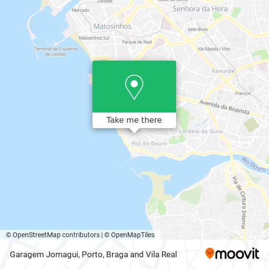 Garagem Jomagui map