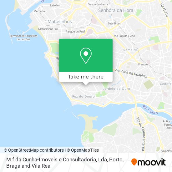 M.f.da Cunha-Imoveis e Consultadoria, Lda map