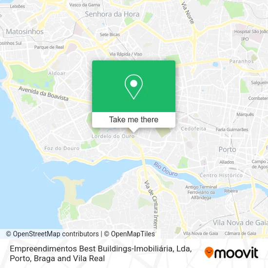 Empreendimentos Best Buildings-Imobiliária, Lda map