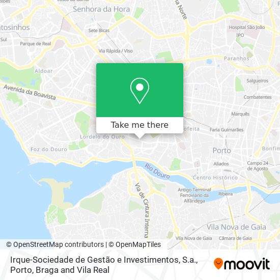Irque-Sociedade de Gestão e Investimentos, S.a. map