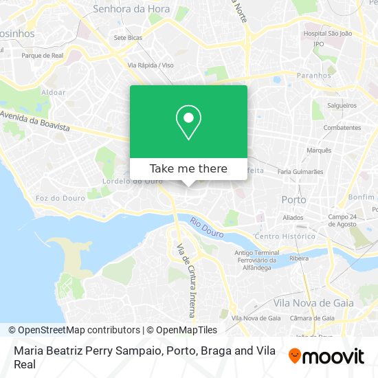 Maria Beatriz Perry Sampaio map