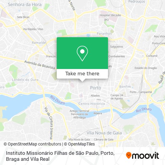 Instituto Missionário Filhas de São Paulo map