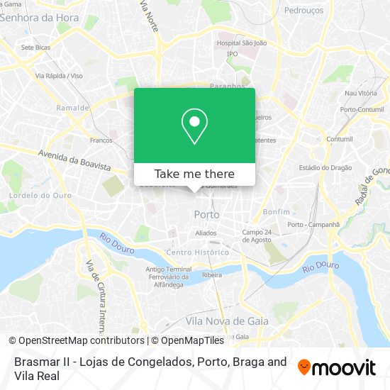 Brasmar II - Lojas de Congelados map