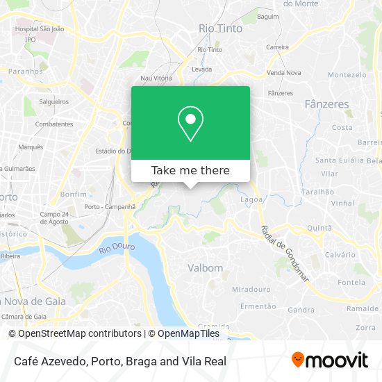 Café Azevedo map