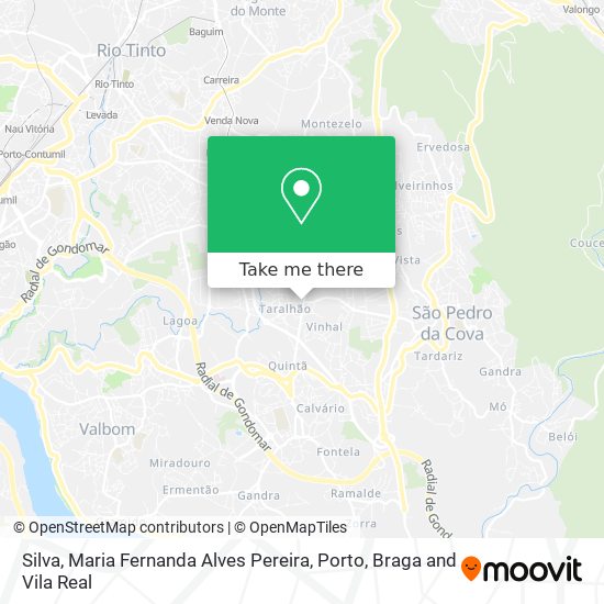 Silva, Maria Fernanda Alves Pereira map