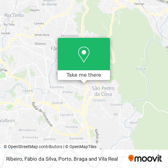 Ribeiro, Fábio da Silva map