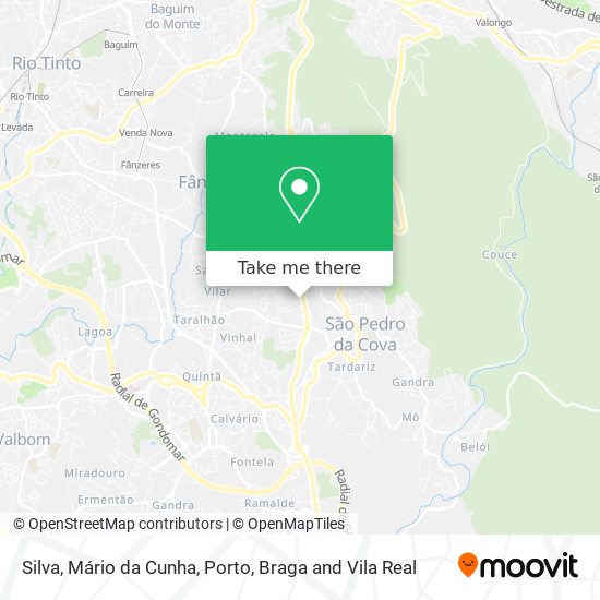 Silva, Mário da Cunha map
