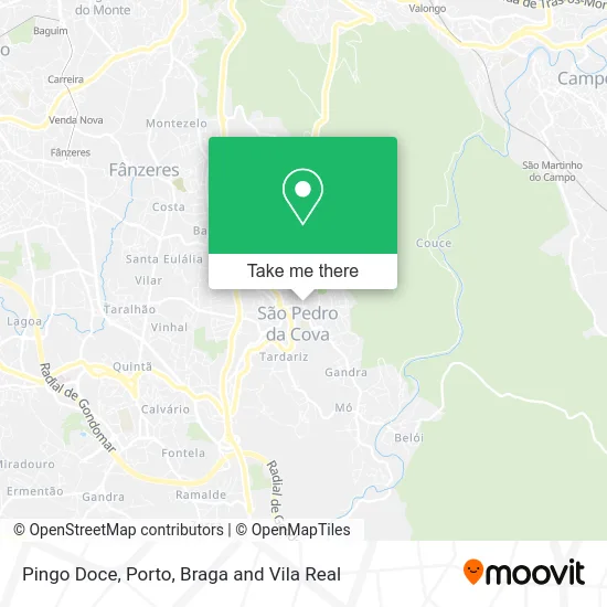 Pingo Doce map
