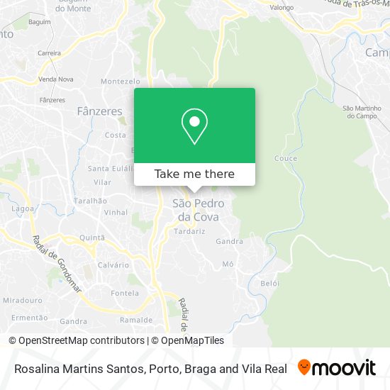 Rosalina Martins Santos map