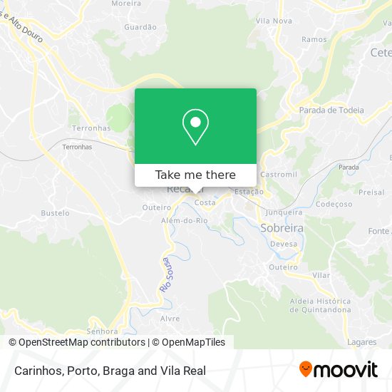 Carinhos map