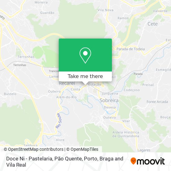 Doce Ni - Pastelaria, Pão Quente map