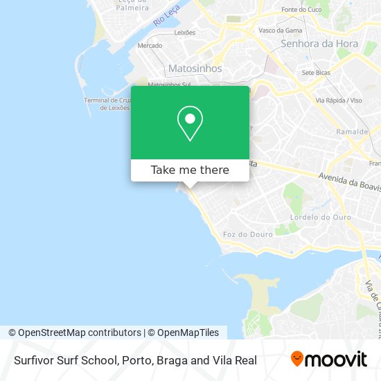 Surfivor Surf School map