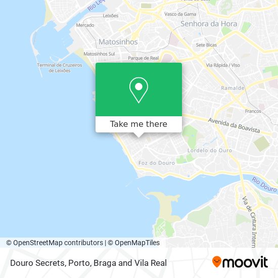 Douro Secrets mapa