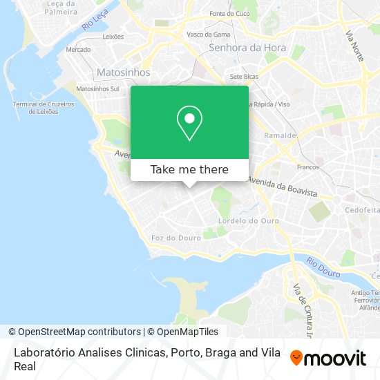 Laboratório Analises Clinicas map