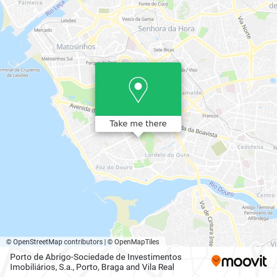 Porto de Abrigo-Sociedade de Investimentos Imobiliários, S.a. map