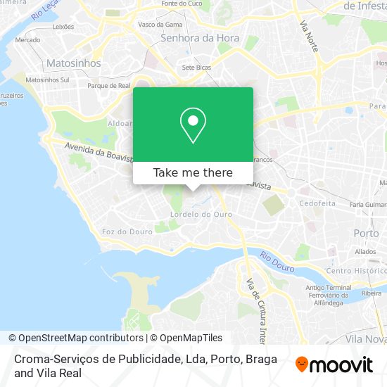 Croma-Serviços de Publicidade, Lda map